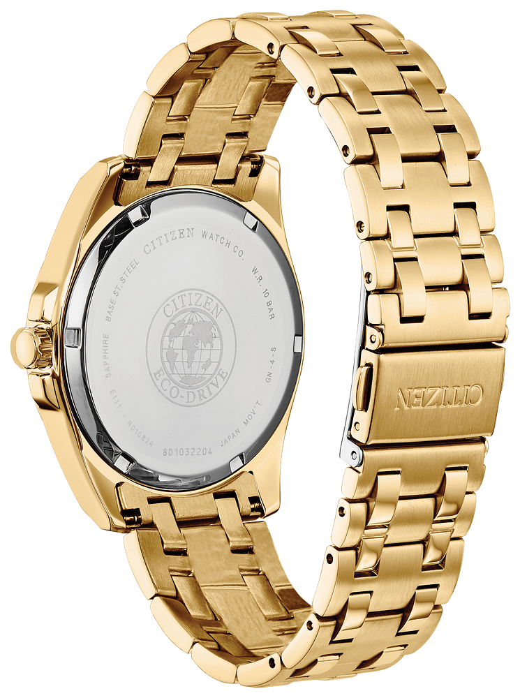 Relógios Citizen BM7103-51L Eco WR100 SSG Aço Inoxidável Masculino