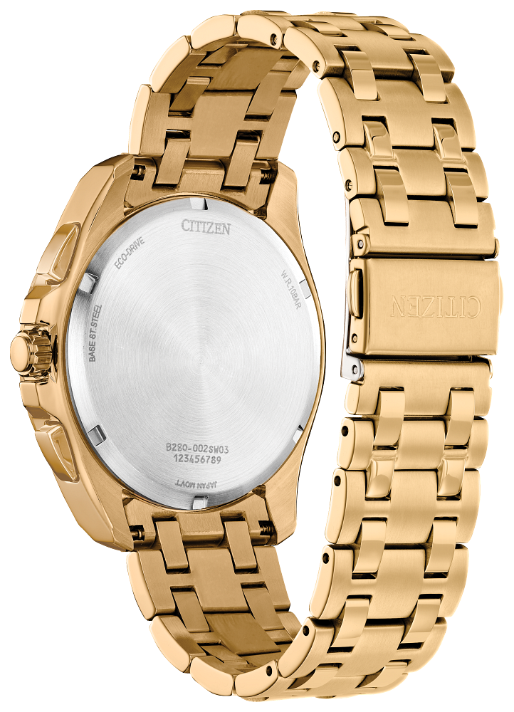 Relógio Citizen CA4512-50E Masculino ECO WR100 SS Pulseira Masculino