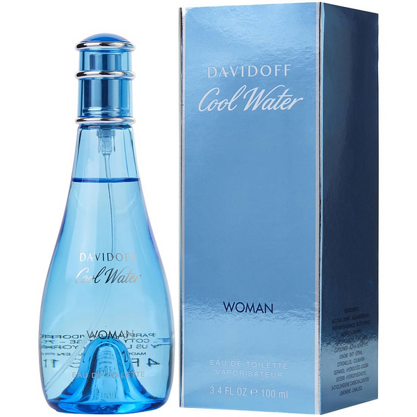 Cool Water Davidoff Women Spray 3.4oz EDT 100ml