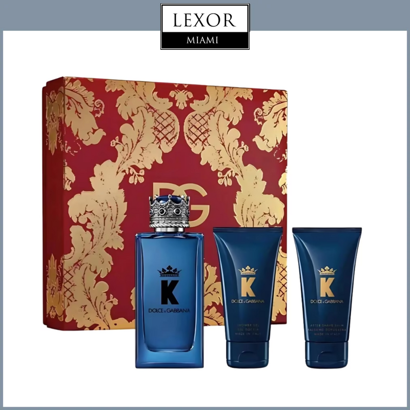 DG KING 3.4 EDP Men set + 1.7 A/S BALM + 1.7 S/G XMAS24