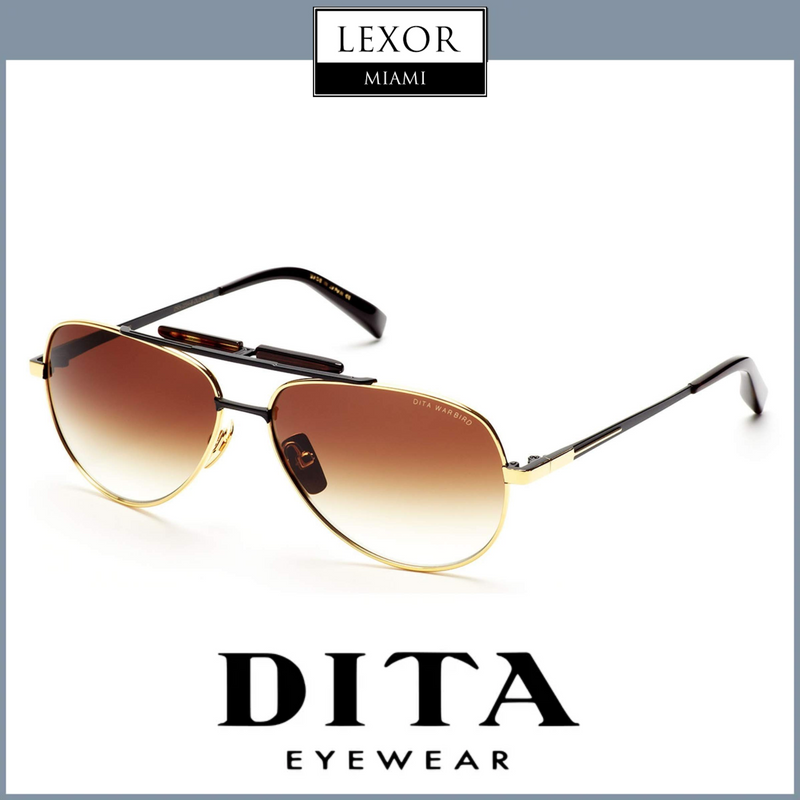 Dita warbird DRX-2054-B GLD-BLK-60 Sunglasses