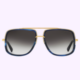 Dita Sunglasses MACH-ONE DRX-2030-X-GLD-BLU-59 Unisex