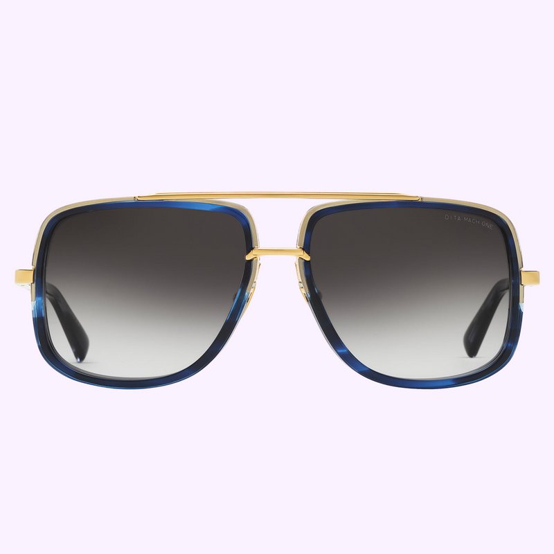 Dita Sunglasses MACH-ONE DRX-2030-X-GLD-BLU-59 Unisex