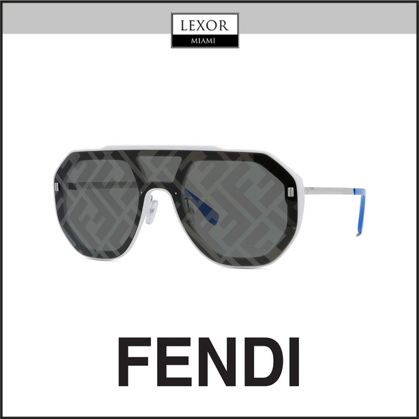 Fendi FE40006U 52 Grey & Black Sunglasses