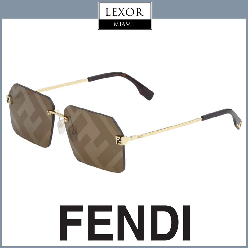 Gafas de sol de metal Fendi FE40043U 5933G