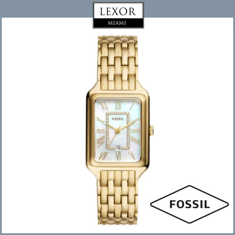 Relógio feminino Fossil ES5304 Raquel Fall Newness em aço inoxidável