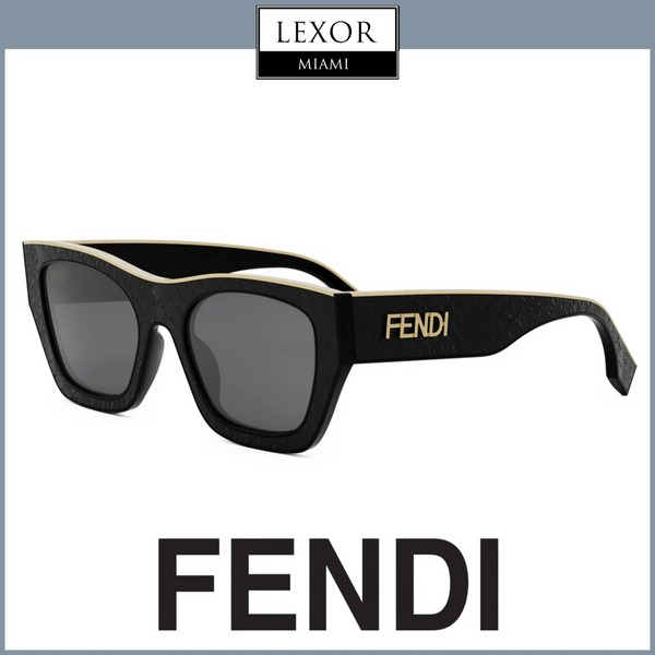 Fendi Sunglasses FE40126I 5301A Woman Metal upc 192337153174