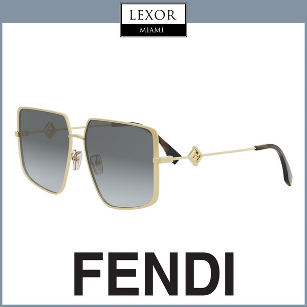 Fendi Sunglasses FE40148U 5930B Woman Metal upc 192337184451