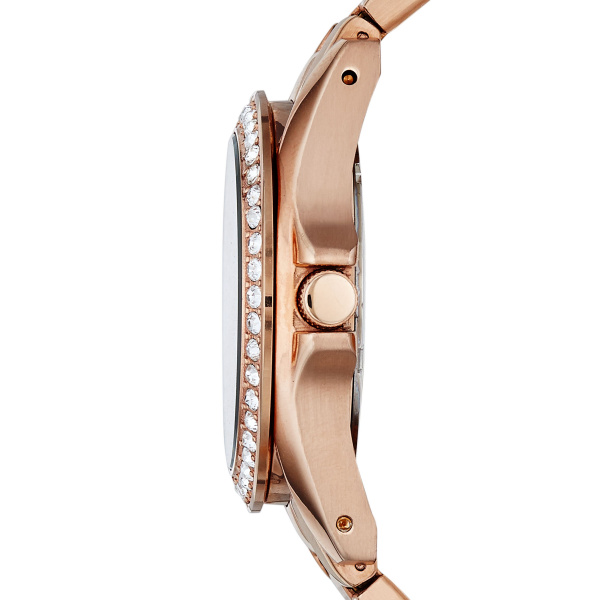 Fossil ES2811 Riley Stainless Steel Rose Gold Watch