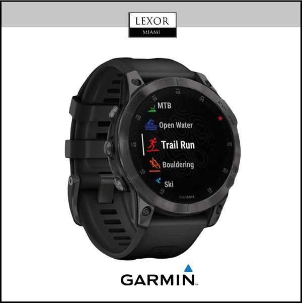 Garmin epix™, Safira - Titânio Preto 