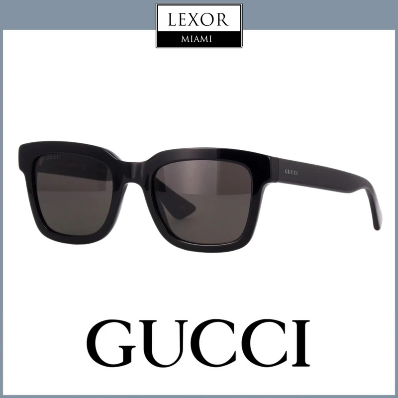 Gucci GG0001SN-001 52 Óculos de Sol HOMEM ACETATO