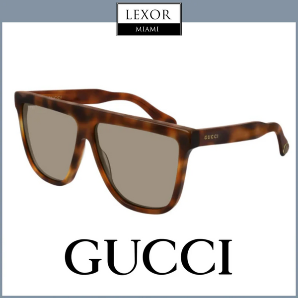 Gucci GG0582S 003 61 Óculos de Sol Masculinos