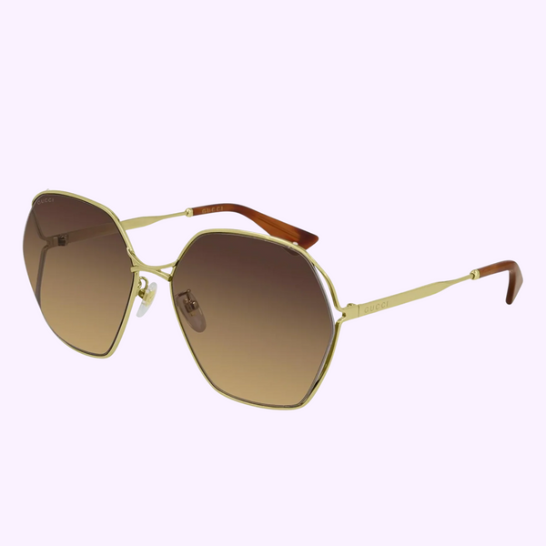 Gucci GG0818SA 002 63 Óculos de sol femininos