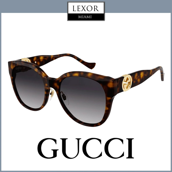 Óculos de sol femininos Gucci GG1028SK 007-56