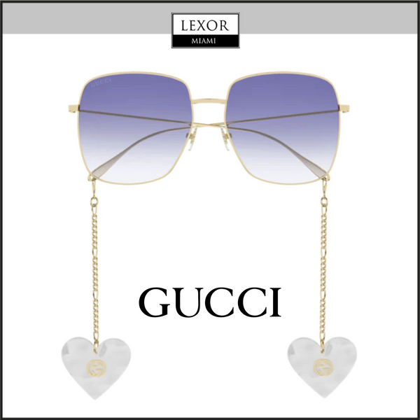 Gafas de sol Gucci GG1031S-004 59 para mujer de metal