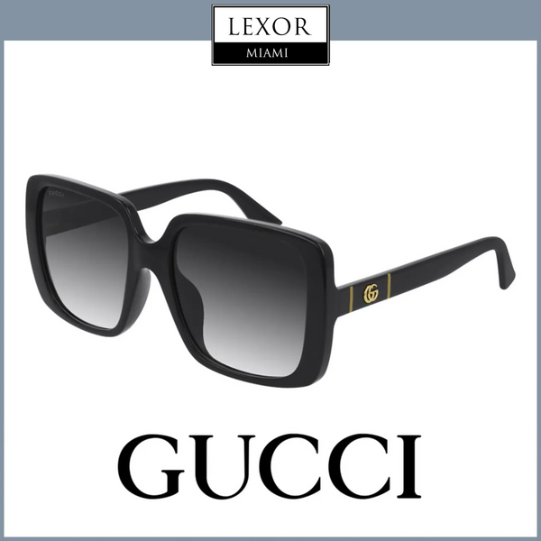 Gucci GG1072SA-001 56 Óculos de Sol Feminino ACETATO