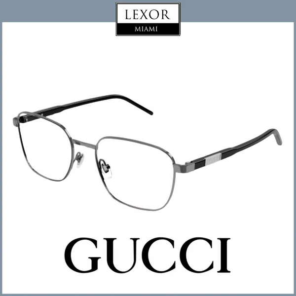 Gucci GG1161O 001 Armação Óptica Unissex 