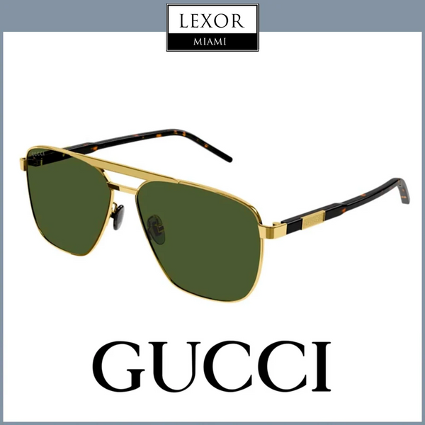 Gucci GG1164S-004 58 Óculos de Sol HOMEM METAL