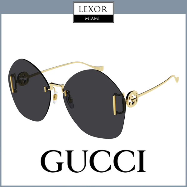 Gucci GG1203S-002 65 Gafas de sol MUJER METAL