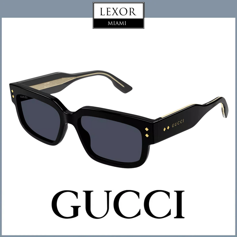 Gucci GG1218S-001 56 Óculos de Sol HOMEM ACETATO