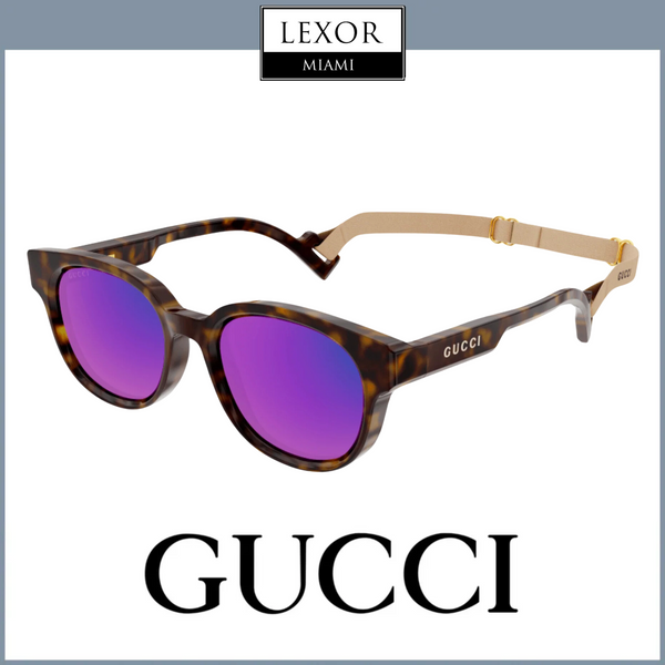 Gucci GG1237SA-004 55 Óculos de Sol UNISEX INJEÇÃO