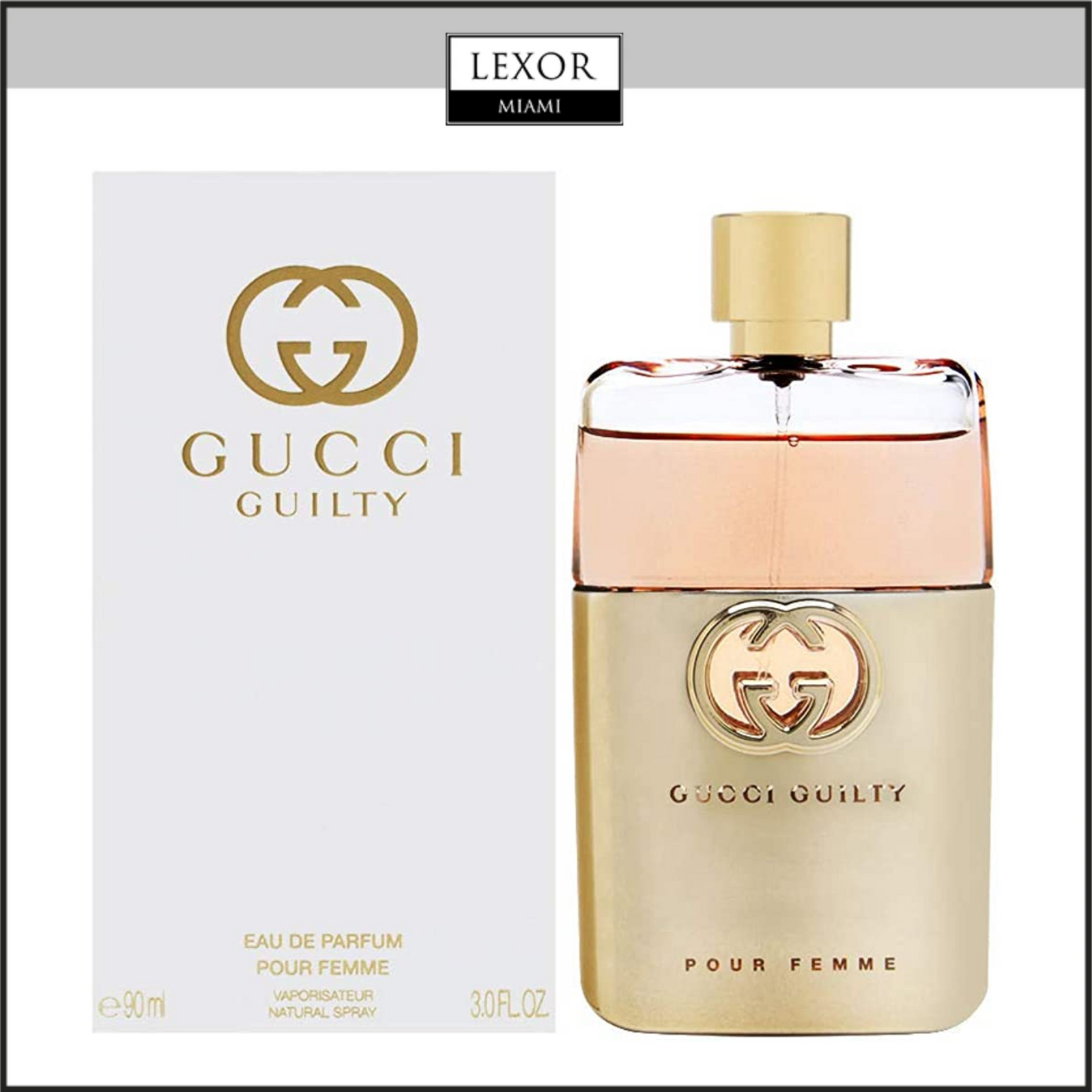 Gucci Guilty Eau de Parfum buy Pour Femme Women Spray 3.0 oz