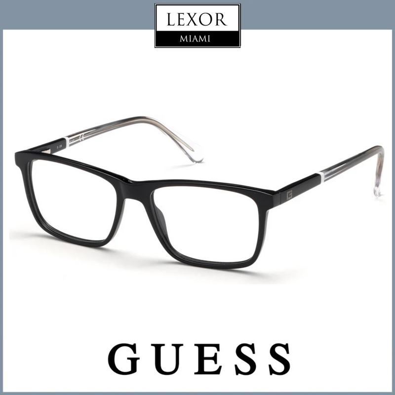 Montura de gafas de acetato para hombre Guess GU1971 54 001