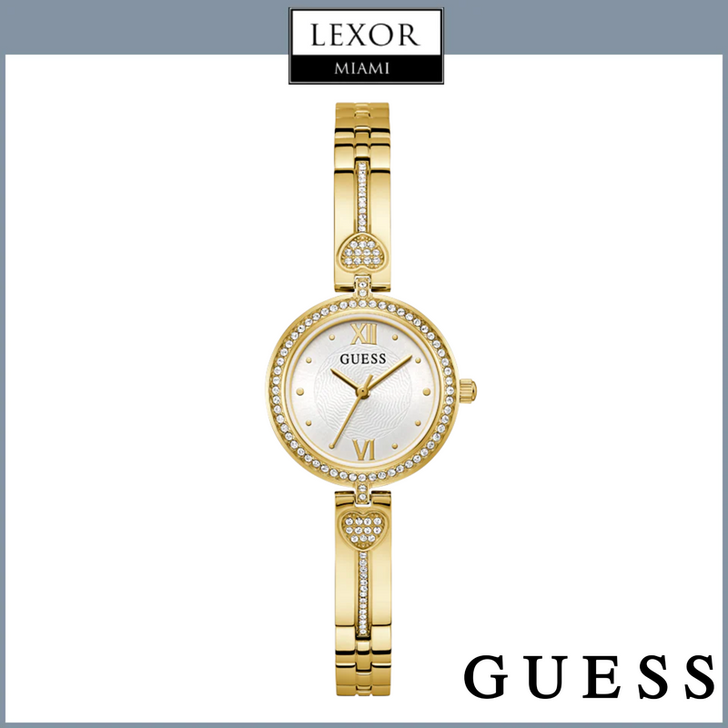 Relógios Guess GW0655L2 LOVEY dourados para senhoras