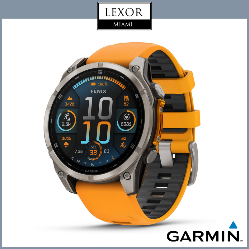 Garmin Watches fēnix® 8 – 47 mm, AMOLED 010-02904-10 UPC 753759338077