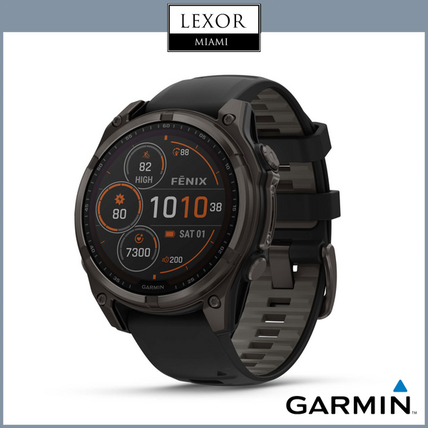 Garmin Watches fēnix® 8 – 47 mm, Solar 010-02906-10 UPC 753759339326