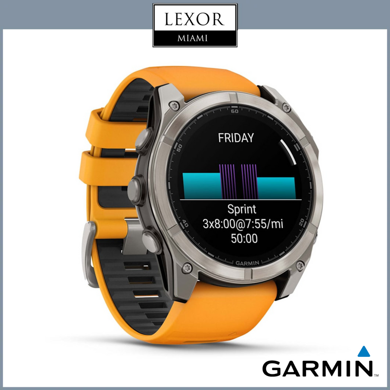 Garmin Watches fēnix® 8 – 51 mm, AMOLED 010-02905-10 UPC 753759338169