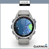 Garmin Descent™ Mk3 – 43 mm, aço inoxidável com pulseira de silicone cinza neblina 010-02753-03 Relógios UPC 753759333027