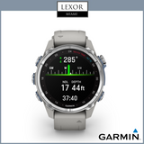 Garmin Descent™ Mk3 – 43 mm, aço inoxidável com pulseira de silicone cinza neblina 010-02753-03 Relógios UPC 753759333027