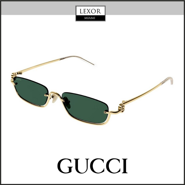 Gucci GG1278S-002 55 Óculos de Sol UNISSEX METAL