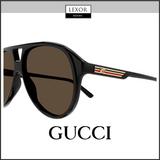 Gucci GG1286S-001 59 Óculos de Sol HOMEM RECICLADO ACE