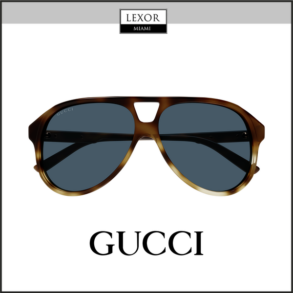 Gucci GG1286S-004 59 Óculos de Sol HOMEM RECICLADO ACE