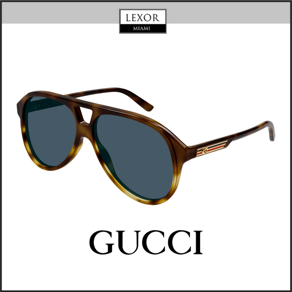 Gucci GG1286S-004 59 Óculos de Sol HOMEM RECICLADO ACE