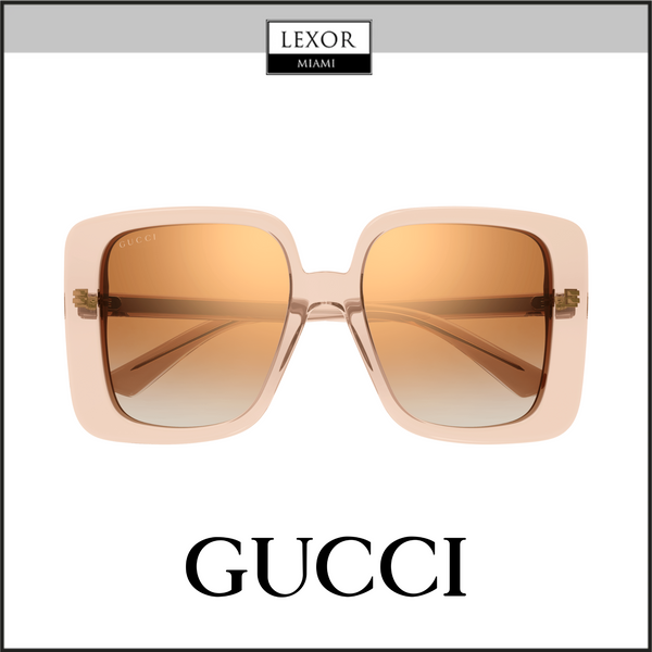 Gucci GG1314S-005 55 Óculos de Sol MULHER RECICLADO A