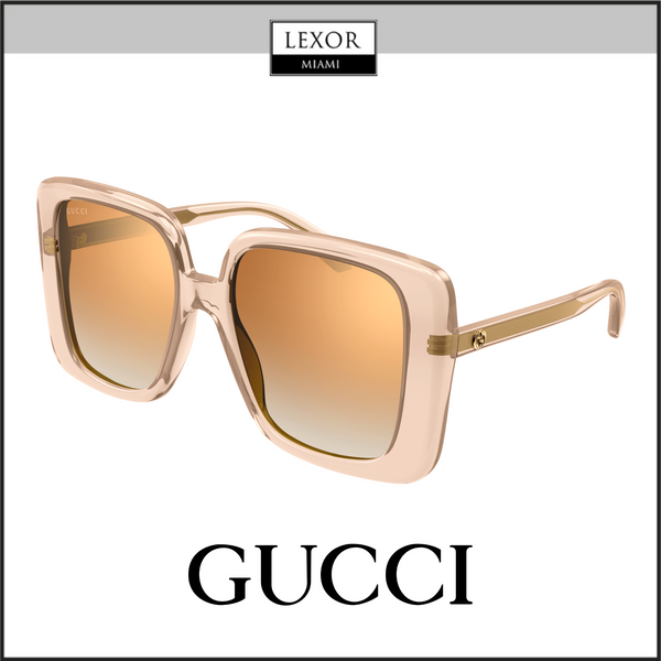 Gucci GG1314S-005 55 Óculos de Sol MULHER RECICLADO A