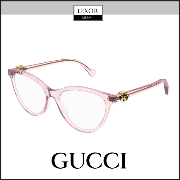 Gucci GG1179O-007 53 Armação Óptica FEMININA