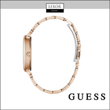 Guess GW0242L3 Sparkling Rose Rose Gold Aço Inoxidável Strap Relógios Femininos