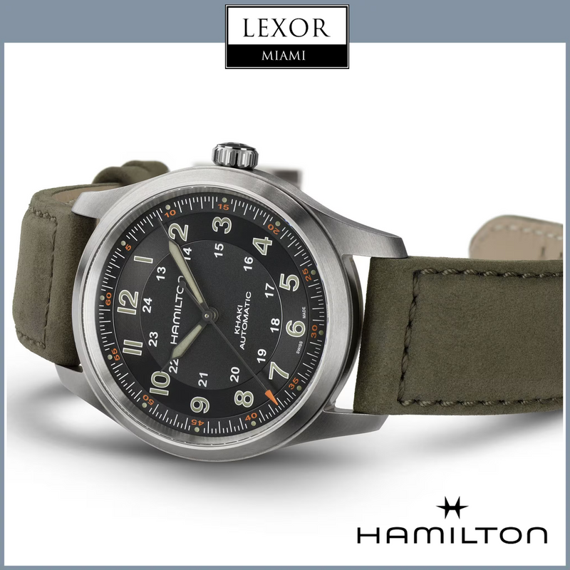 Relógio Hamilton Khaki Field Titanium Auto Masculino H70205830