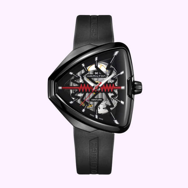 Hamilton H24535331 Ventura Elvis80 Skeleton Auto Relojes para hombre