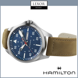 Relógio Masculino Hamilton KHAKI AVIATIONPILOT DAY DATE AUTO-AIR-GLACIERS EDITION H64655941