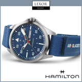 Relógio Masculino Hamilton KHAKI AVIATIONPILOT DAY DATE AUTO-AIR-GLACIERS EDITION H64655941