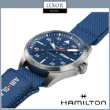 Relógio Masculino Hamilton KHAKI AVIATIONPILOT DAY DATE AUTO-AIR-GLACIERS EDITION H64655941