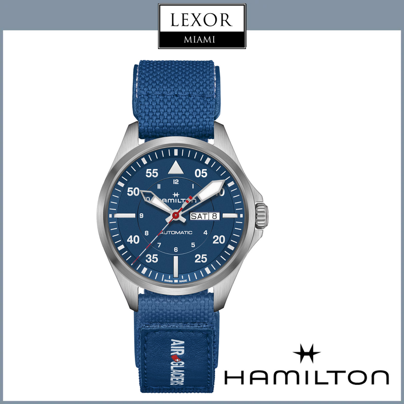 Reloj para hombre Hamilton Khaki Aviation Pilot Day Date Auto-Air Glaciers Edition H64655941