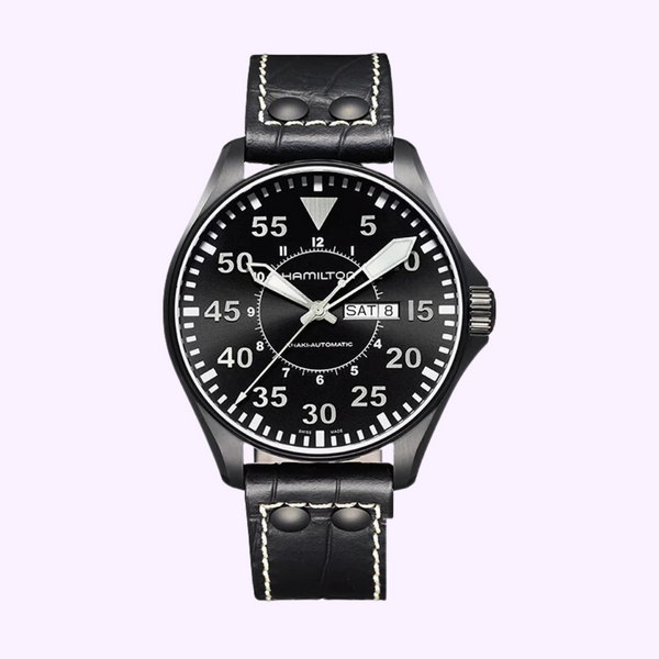 Reloj Hamilton Khaki Aviation Pilot Auto Day Date para hombre H64785835