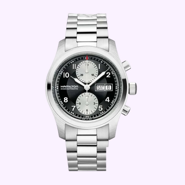 Reloj cronógrafo automático para hombre Hamilton Khaki Field H71566133