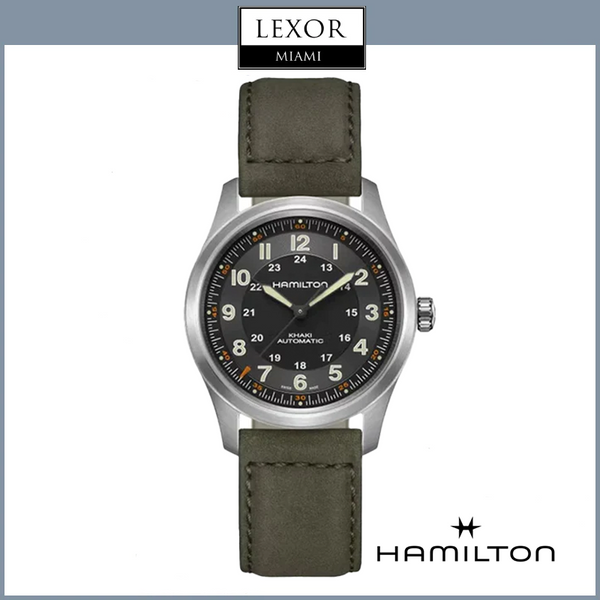 Relógio Hamilton Khaki Field Titanium Auto Masculino H70205830